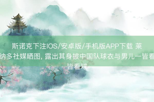 斯诺克下注IOS/安卓版/手机版APP下载 莱昂纳多社媒晒图， 露出其身披中国队球衣与男儿一皆看球