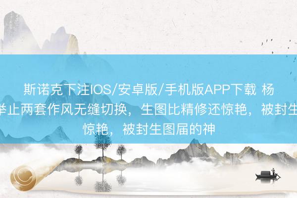 斯诺克下注IOS/安卓版/手机版APP下载 杨幂Prada举止两套作风无缝切换，生图比精修还惊艳，被封生图届的神